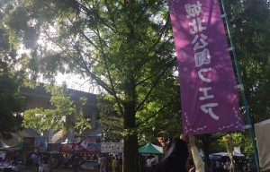 梅雨入り宣言翌日とは思えない爽やかな天候に恵まれた旭区・城北公園フェアに行ってきました♪